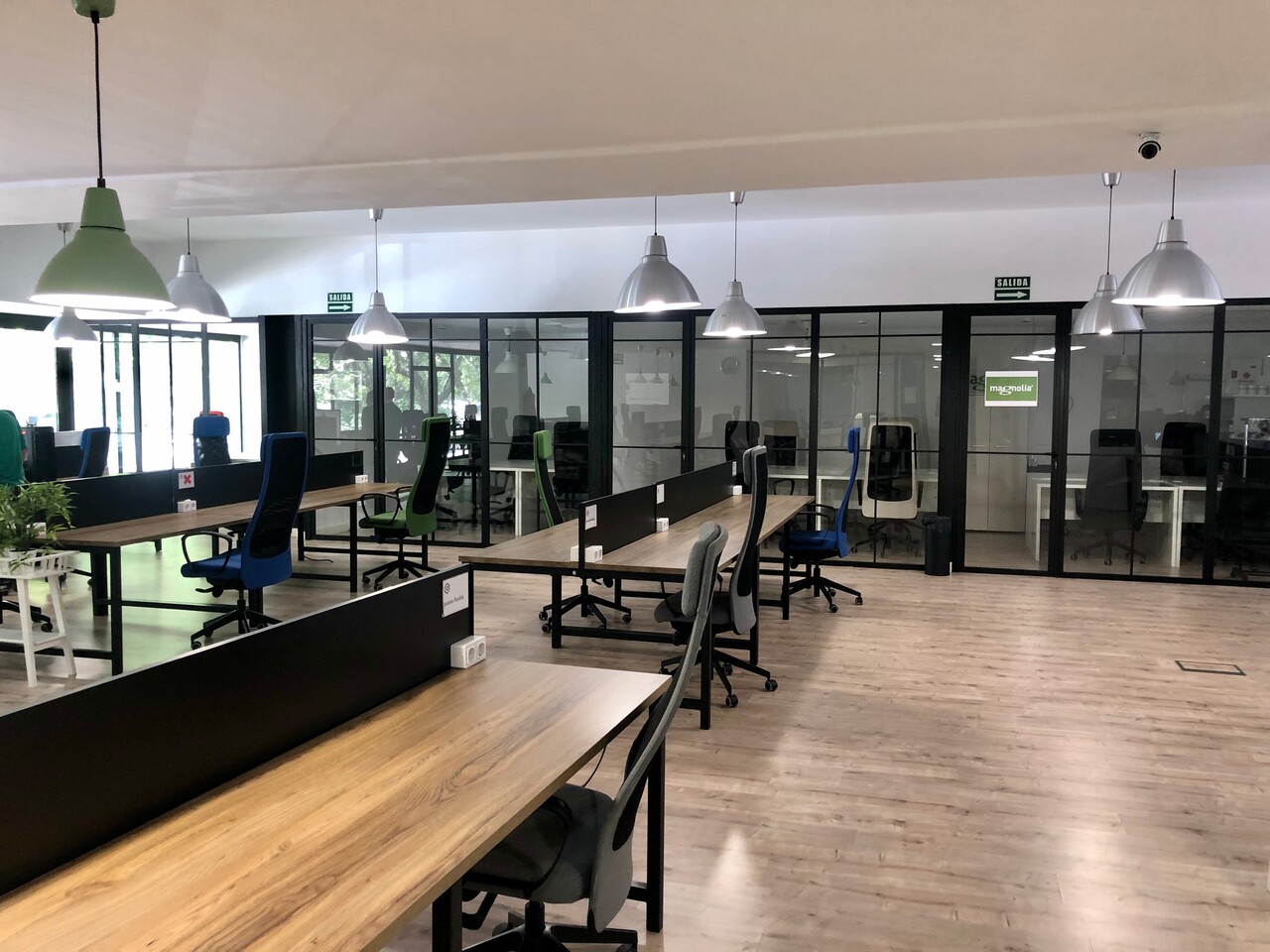 Puestos de coworking